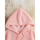 Chic Geometric Print Hoodie for Women - Casual Pullover with Kangaroo Pocket, Polyester Blend, Machine Washable - Perfect for Fall/Winter Chic Geometric Print Hoodie for Women - Casual Pullover with Kangaroo Pocket, Polyester Blend, Machine Washable - Perfect for Fall/Winter