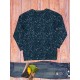 Women's Casual Crew Neck Sweatshirt - Long Sleeve, Semi-Sheer, Stretchy Polyester Blend, Machine Washable Women's Casual Crew Neck Sweatshirt - Long Sleeve, Semi-Sheer, Stretchy Polyester Blend, Machine Washable