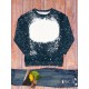 Women's Casual Crew Neck Sweatshirt - Long Sleeve, Semi-Sheer, Stretchy Polyester Blend, Machine Washable Women's Casual Crew Neck Sweatshirt - Long Sleeve, Semi-Sheer, Stretchy Polyester Blend, Machine Washable