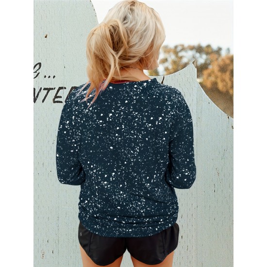 Women's Casual Crew Neck Sweatshirt - Long Sleeve, Semi-Sheer, Stretchy Polyester Blend, Machine Washable Women's Casual Crew Neck Sweatshirt - Long Sleeve, Semi-Sheer, Stretchy Polyester Blend, Machine Washable