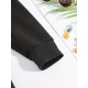 Plus Size Cozy Letter Print Hoodie - Soft, Casual, Drawstring, Hooded, Long Sleeve, Kangaroo Pocket Sweatshirt for Fall & Winter - Women's Comfortable Plus Size Clothing for Everyday Wear Plus Size Cozy Letter Print Hoodie - Soft, Casual, Drawstring, Hooded, Long Sleeve, Kangaroo Pocket Sweatshirt for Fall & Winter - Women's Comfortable Plus Size Clothing for Everyday Wear
