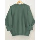 Plus Size Cozy Back & Body Hurts Print Pullover Sweatshirt - Soft, Casual, Long Sleeve Crew Neck Design for Fall & Spring - Women's Comfortable Plus Size Clothing for Everyday Wear Plus Size Cozy Back & Body Hurts Print Pullover Sweatshirt - Soft, Casual, Long Sleeve Crew Neck Design for Fall & Spring - Women's Comfortable Plus Size Clothing for Everyday Wear