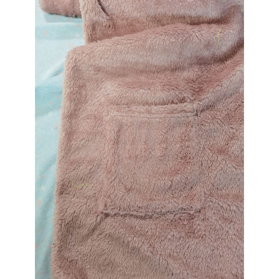 Cozy Plus-Size Fleece Pullover - Warm Long Sleeve Top with Pockets, Ideal for Casual Wear Cozy Plus-Size Fleece Pullover - Warm Long Sleeve Top with Pockets, Ideal for Casual Wear