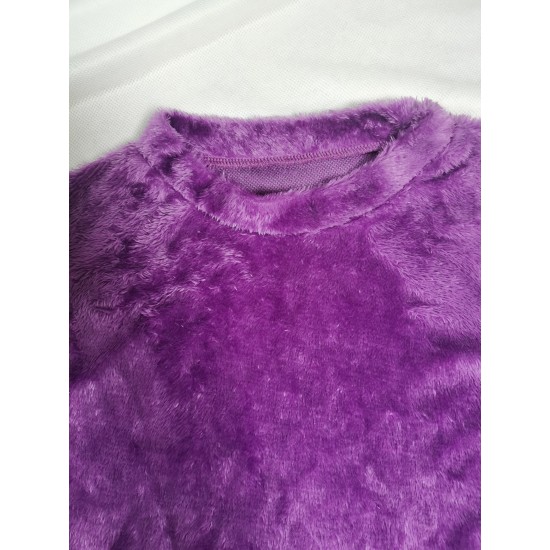 Cozy Plus-Size Fleece Pullover - Warm Long Sleeve Top with Pockets, Ideal for Casual Wear Cozy Plus-Size Fleece Pullover - Warm Long Sleeve Top with Pockets, Ideal for Casual Wear