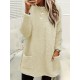 Cozy Plus-Size Fleece Pullover - Warm Long Sleeve Top with Pockets, Ideal for Casual Wear Cozy Plus-Size Fleece Pullover - Warm Long Sleeve Top with Pockets, Ideal for Casual Wear