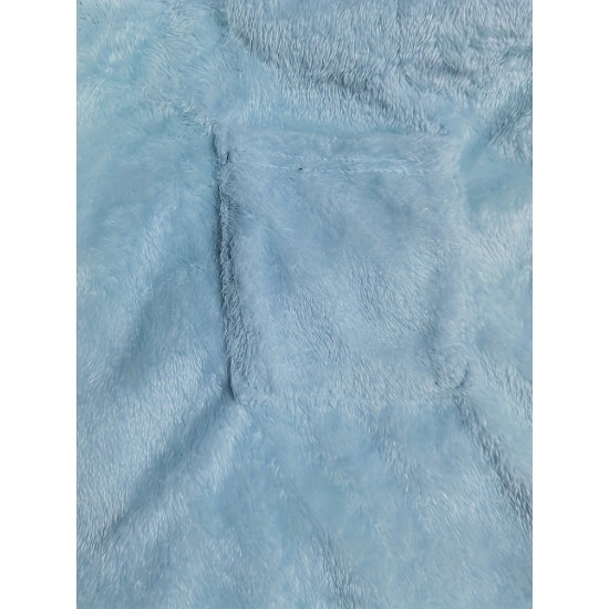 Cozy Plus-Size Fleece Pullover - Warm Long Sleeve Top with Pockets, Ideal for Casual Wear Cozy Plus-Size Fleece Pullover - Warm Long Sleeve Top with Pockets, Ideal for Casual Wear