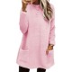 Cozy Plus-Size Fleece Pullover - Warm Long Sleeve Top with Pockets, Ideal for Casual Wear Cozy Plus-Size Fleece Pullover - Warm Long Sleeve Top with Pockets, Ideal for Casual Wear