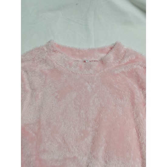Cozy Plus-Size Fleece Pullover - Warm Long Sleeve Top with Pockets, Ideal for Casual Wear Cozy Plus-Size Fleece Pullover - Warm Long Sleeve Top with Pockets, Ideal for Casual Wear