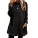 Cozy Plus-Size Fleece Pullover - Warm Long Sleeve Top with Pockets, Ideal for Casual Wear Cozy Plus-Size Fleece Pullover - Warm Long Sleeve Top with Pockets, Ideal for Casual Wear