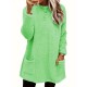 Cozy Plus-Size Fleece Pullover - Warm Long Sleeve Top with Pockets, Ideal for Casual Wear Cozy Plus-Size Fleece Pullover - Warm Long Sleeve Top with Pockets, Ideal for Casual Wear
