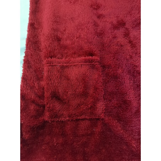 Cozy Plus-Size Fleece Pullover - Warm Long Sleeve Top with Pockets, Ideal for Casual Wear Cozy Plus-Size Fleece Pullover - Warm Long Sleeve Top with Pockets, Ideal for Casual Wear