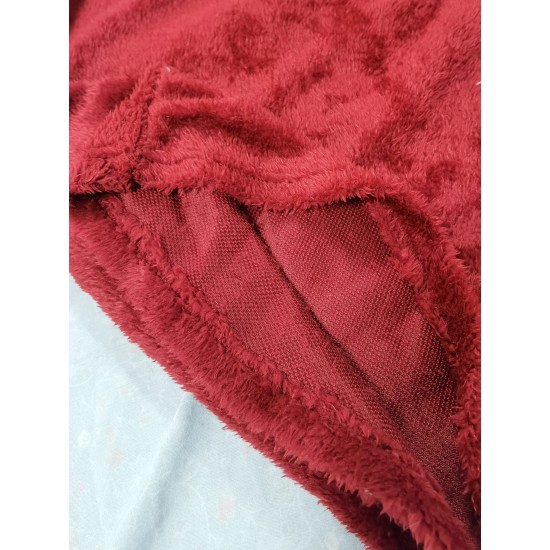 Cozy Plus-Size Fleece Pullover - Warm Long Sleeve Top with Pockets, Ideal for Casual Wear Cozy Plus-Size Fleece Pullover - Warm Long Sleeve Top with Pockets, Ideal for Casual Wear