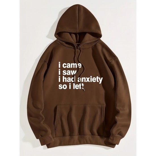 Chic Plus Size Womens Hoodie with Slogan Print - Adjustable Hood, Kangaroo Pockets, Long Sleeves - Perfect Casual Top for Fall & Winter - Comfortable, Stylish Plus Size Clothing Chic Plus Size Womens Hoodie with Slogan Print - Adjustable Hood, Kangaroo Pockets, Long Sleeves - Perfect Casual Top for Fall & Winter - Comfortable, Stylish Plus Size Clothing