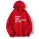 Chic Plus Size Womens Hoodie with Slogan Print - Adjustable Hood, Kangaroo Pockets, Long Sleeves - Perfect Casual Top for Fall & Winter - Comfortable, Stylish Plus Size Clothing Chic Plus Size Womens Hoodie with Slogan Print - Adjustable Hood, Kangaroo Pockets, Long Sleeves - Perfect Casual Top for Fall & Winter - Comfortable, Stylish Plus Size Clothing