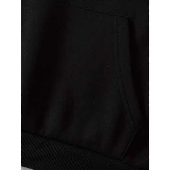 Chic Plus Size Womens Hoodie with Slogan Print - Adjustable Hood, Kangaroo Pockets, Long Sleeves - Perfect Casual Top for Fall & Winter - Comfortable, Stylish Plus Size Clothing Chic Plus Size Womens Hoodie with Slogan Print - Adjustable Hood, Kangaroo Pockets, Long Sleeves - Perfect Casual Top for Fall & Winter - Comfortable, Stylish Plus Size Clothing