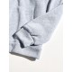 Plus Size Basic Sweatshirt, Women's Plus Letter Print Long Sleeve Slight Stretch Drawstring Hoodie With Kangaroo Pocket Plus Size Basic Sweatshirt, Women's Plus Letter Print Long Sleeve Slight Stretch Drawstring Hoodie With Kangaroo Pocket