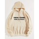 Plus Size Basic Sweatshirt, Women's Plus Letter Print Long Sleeve Slight Stretch Drawstring Hoodie With Kangaroo Pocket Plus Size Basic Sweatshirt, Women's Plus Letter Print Long Sleeve Slight Stretch Drawstring Hoodie With Kangaroo Pocket