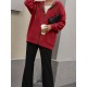 Plus Size Solid Color Zip Front Hoodie, Simple Casual Drawstring Long Sleeve Hooded Sweatshirt, Women's Plus Size Clothing Plus Size Solid Color Zip Front Hoodie, Simple Casual Drawstring Long Sleeve Hooded Sweatshirt, Women's Plus Size Clothing
