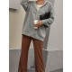 Plus Size Solid Color Zip Front Hoodie, Simple Casual Drawstring Long Sleeve Hooded Sweatshirt, Women's Plus Size Clothing Plus Size Solid Color Zip Front Hoodie, Simple Casual Drawstring Long Sleeve Hooded Sweatshirt, Women's Plus Size Clothing