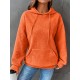 Plus Size Solid Color Waffle Long Sleeve Hooded Sweatshirt, Casual Drawstring Kangaroo Pocket Hoodie, Women's Clothing Plus Size Solid Color Waffle Long Sleeve Hooded Sweatshirt, Casual Drawstring Kangaroo Pocket Hoodie, Women's Clothing