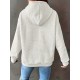 Plus Size Solid Color Waffle Long Sleeve Hooded Sweatshirt, Casual Drawstring Kangaroo Pocket Hoodie, Women's Clothing Plus Size Solid Color Waffle Long Sleeve Hooded Sweatshirt, Casual Drawstring Kangaroo Pocket Hoodie, Women's Clothing