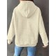 Plus Size Solid Color Waffle Long Sleeve Hooded Sweatshirt, Casual Drawstring Kangaroo Pocket Hoodie, Women's Clothing Plus Size Solid Color Waffle Long Sleeve Hooded Sweatshirt, Casual Drawstring Kangaroo Pocket Hoodie, Women's Clothing