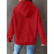 Plus Size Solid Color Waffle Long Sleeve Hooded Sweatshirt, Casual Drawstring Kangaroo Pocket Hoodie, Women's Clothing Plus Size Solid Color Waffle Long Sleeve Hooded Sweatshirt, Casual Drawstring Kangaroo Pocket Hoodie, Women's Clothing