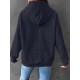 Plus Size Solid Color Waffle Long Sleeve Hooded Sweatshirt, Casual Drawstring Kangaroo Pocket Hoodie, Women's Clothing Plus Size Solid Color Waffle Long Sleeve Hooded Sweatshirt, Casual Drawstring Kangaroo Pocket Hoodie, Women's Clothing