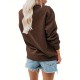 Plus Size Heart Print Pullover Sweatshirt, Casual Long Sleeve Crew Neck Sweatshirt For Fall & Spring, Women's Plus Size Clothing Plus Size Heart Print Pullover Sweatshirt, Casual Long Sleeve Crew Neck Sweatshirt For Fall & Spring, Women's Plus Size Clothing