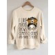 Plus Size I Like Print Sweatshirt, Casual Long Sleeve Crew Neck Pullover Sweatshirt, Women's Plus Size Clothing Plus Size I Like Print Sweatshirt, Casual Long Sleeve Crew Neck Pullover Sweatshirt, Women's Plus Size Clothing