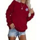 Plus Size Flower Print Sweatshirt, Casual Long Sleeve Crew Neck Sweatshirt, Women's Plus Size Clothing Plus Size Flower Print Sweatshirt, Casual Long Sleeve Crew Neck Sweatshirt, Women's Plus Size Clothing