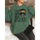 Plus Size Letter Print Sweatshirt, Casual Crew Neck Long Sleeve Pullover Sweatshirt For Spring & Fall, Women's Plus Size Clothing Plus Size Letter Print Sweatshirt, Casual Crew Neck Long Sleeve Pullover Sweatshirt For Spring & Fall, Women's Plus Size Clothing