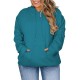 Women's Plus Size Hoodies Casual Long Sleeve Sweatshirts Drawstring Pullover Tops With Pocket Women's Plus Size Hoodies Casual Long Sleeve Sweatshirts Drawstring Pullover Tops With Pocket