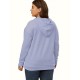 Women's Plus Size Hoodies Casual Long Sleeve Sweatshirts Drawstring Pullover Tops With Pocket Women's Plus Size Hoodies Casual Long Sleeve Sweatshirts Drawstring Pullover Tops With Pocket