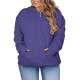 Women's Plus Size Hoodies Casual Long Sleeve Sweatshirts Drawstring Pullover Tops With Pocket Women's Plus Size Hoodies Casual Long Sleeve Sweatshirts Drawstring Pullover Tops With Pocket