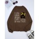 Plus Size Woman & Letter Print Sweatshirt, Casual Long Sleeve Crew Neck Sweatshirt, Women's Plus Size Clothing Plus Size Woman & Letter Print Sweatshirt, Casual Long Sleeve Crew Neck Sweatshirt, Women's Plus Size Clothing