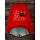 Plus Size Woman & Letter Print Sweatshirt, Casual Long Sleeve Crew Neck Sweatshirt, Women's Plus Size Clothing Plus Size Woman & Letter Print Sweatshirt, Casual Long Sleeve Crew Neck Sweatshirt, Women's Plus Size Clothing