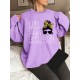 Plus Size Woman & Letter Print Sweatshirt, Casual Long Sleeve Crew Neck Sweatshirt, Women's Plus Size Clothing Plus Size Woman & Letter Print Sweatshirt, Casual Long Sleeve Crew Neck Sweatshirt, Women's Plus Size Clothing
