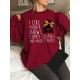 Plus Size Woman & Letter Print Sweatshirt, Casual Long Sleeve Crew Neck Sweatshirt, Women's Plus Size Clothing Plus Size Woman & Letter Print Sweatshirt, Casual Long Sleeve Crew Neck Sweatshirt, Women's Plus Size Clothing