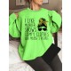 Plus Size Woman & Letter Print Sweatshirt, Casual Long Sleeve Crew Neck Sweatshirt, Women's Plus Size Clothing Plus Size Woman & Letter Print Sweatshirt, Casual Long Sleeve Crew Neck Sweatshirt, Women's Plus Size Clothing